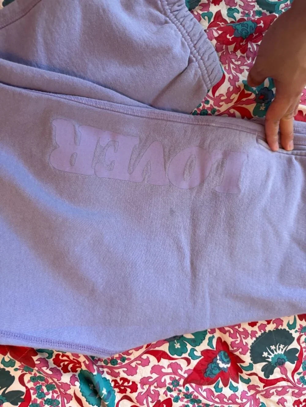 Bianca Chandon Love Sweatpants Light Purple Size M